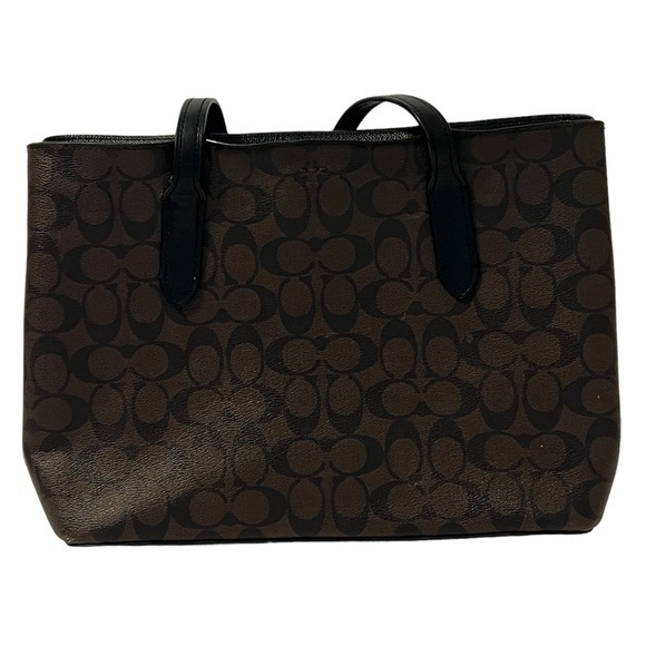 Coach Avenue Brown Carryall in Signature Canvas - Picture 2 of 16